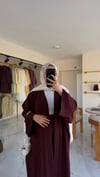Noir Abaya (bordo)