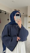 Reglan Salaş Tunik (Lacivert)