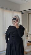 Şal Detaylı  Merserize Hırka 