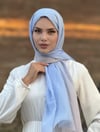 Dubai Degrade Şal – Bebe Mavi, Bej
