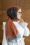 Organz Çizgili Şal-Taba