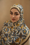 Çini Pamuk İpek Şal 70x200