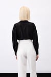  Aksesuar Detaylı Bodysuit Bluz - SİYAH