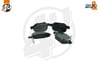 4U Autoparts 22639FT Fren Balatası 77366456 uygun fiyat hızlı kargo