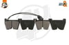 4U Autoparts 22495VV Fren Balatası 3D0698151A uygun fiyat hızlı kargo