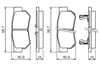 BOSCH 0 986 494 417 Fren Balatası 4841321A10 uygun fiyat hızlı kargo