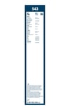 BOSCH 3 397 001 543 Silecek 0008209145 uygun fiyat hızlı kargo