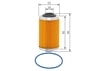 BOSCH F 026 407 109 Yağ Filtresi 12593333 uygun fiyat hızlı kargo