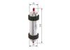 BOSCH F 026 402 808 Yakıt Filtresi 8T0127401A uygun fiyat hızlı kargo