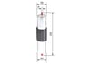 BOSCH 0 450 905 905 Yakıt Filtresi 1702632 uygun fiyat hızlı kargo