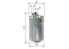BOSCH 0 450 906 503 Yakıt Filtresi 08130700 uygun fiyat hızlı kargo