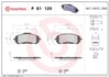 BREMBO P 61 120 Fren Balatası 1610428780 uygun fiyat hızlı kargo