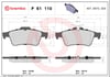 BREMBO P 61 110 Fren Balatası 1619790380 uygun fiyat hızlı kargo