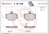 BREMBO P 50 038 Fren Balatası 0001431V002000000 uygun fiyat hızlı kargo