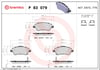 BREMBO P83079 Fren Balatası 0446502160 uygun fiyat hızlı kargo