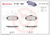 BREMBO P 61 105 Fren Balatası 1611840080 uygun fiyat hızlı kargo