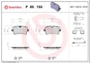 BREMBO P 85 150 Fren Balatası 4G0698451A uygun fiyat hızlı kargo