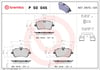 BREMBO P 50 045 Fren Balatası 0034202520 uygun fiyat hızlı kargo