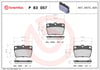 BREMBO P 83 057 Fren Balatası 0446642010 uygun fiyat hızlı kargo