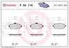 BREMBO P 50 119 Fren Balatası A0084203720 uygun fiyat hızlı kargo