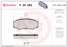BREMBO P 23 093 Fren Balatası 1611457780 uygun fiyat hızlı kargo