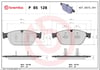 BREMBO P 85 128 Fren Balatası 8R0698151F uygun fiyat hızlı kargo