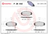 BREMBO P 28 032 Fren Balatası 06450S0AJ10 uygun fiyat hızlı kargo