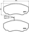 BREMBO P23091 Fren Balatası 425242 uygun fiyat hızlı kargo