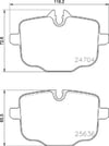 BREMBO P 06 101 Fren Balatası 34216867175 uygun fiyat hızlı kargo