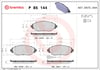 BREMBO P 85 144X Fren Balatası 3Q0698151B uygun fiyat hızlı kargo