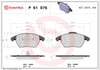 BREMBO P61076X Fren Balatası 1611457880 uygun fiyat hızlı kargo