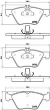 BREMBO P 50 075 Fren Balatası 0044200720 uygun fiyat hızlı kargo