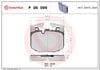 BREMBO P06099 Fren Balatası 04465WAA01 uygun fiyat hızlı kargo