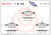 BREMBO P83085 Fren Balatası 044650D050 uygun fiyat hızlı kargo