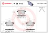 BREMBO P 28 072 Fren Balatası 43022TA0A00 uygun fiyat hızlı kargo