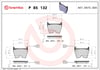 BREMBO P 85 132 Fren Balatası 8E0698151Q uygun fiyat hızlı kargo