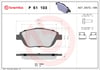 BREMBO P 61 103X Fren Balatası 1607083180 uygun fiyat hızlı kargo