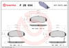 BREMBO P28034 Fren Balatası 06450S0KJ01 uygun fiyat hızlı kargo