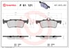 BREMBO P 61 121 Fren Balatası 1610814180 uygun fiyat hızlı kargo