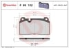 BREMBO P 85 122 Fren Balatası 8R0698151L uygun fiyat hızlı kargo