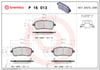 BREMBO P 16 013 Fren Balatası 04465B1120 uygun fiyat hızlı kargo