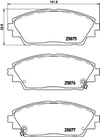 BREMBO P49050 Fren Balatası B4Y03328ZA uygun fiyat hızlı kargo