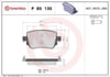 BREMBO P 85 135 Fren Balatası 2K5698451A uygun fiyat hızlı kargo