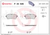 BREMBO P44028 Fren Balatası HJ322K021EA uygun fiyat hızlı kargo