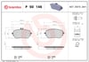 BREMBO P 50 146 Fren Balatası 0004205103 uygun fiyat hızlı kargo