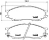 BREMBO P 56 083 Fren Balatası 1N073328Z uygun fiyat hızlı kargo