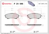 BREMBO P24086 Fren Balatası 1356600 uygun fiyat hızlı kargo