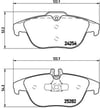 BREMBO P 50 104 Fren Balatası 0054204920 uygun fiyat hızlı kargo
