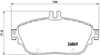 BREMBO P50093 Fren Balatası A0084200620 uygun fiyat hızlı kargo