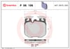 BREMBO P06106 Fren Balatası 34106883510 uygun fiyat hızlı kargo
